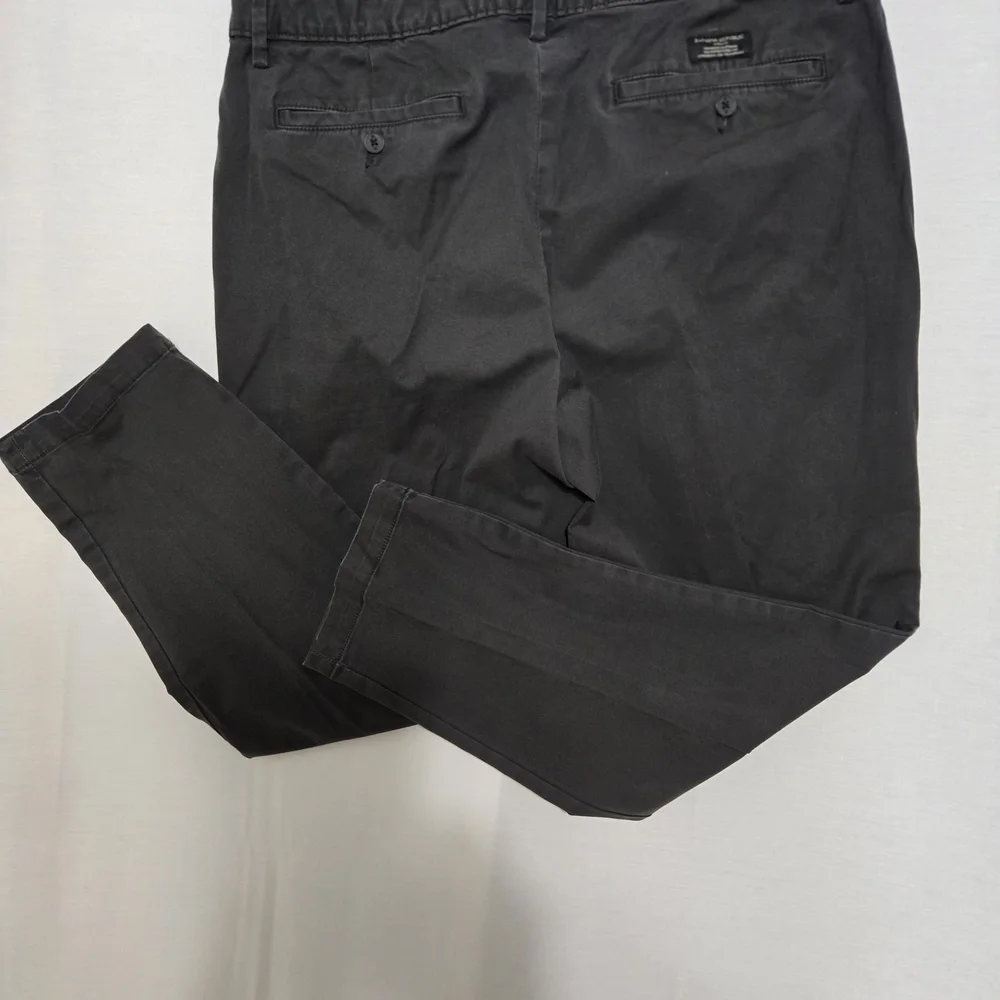 Banana Republic Black Chinos Classic Straight-Leg